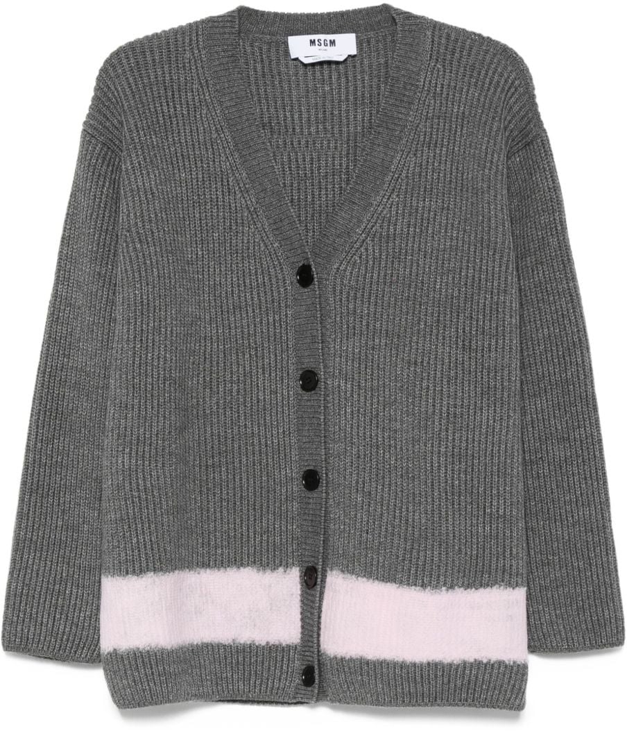 MSGM Sweaters Grey Grijs