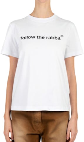 MSGM T-Shirts And Polos Optical White Wit