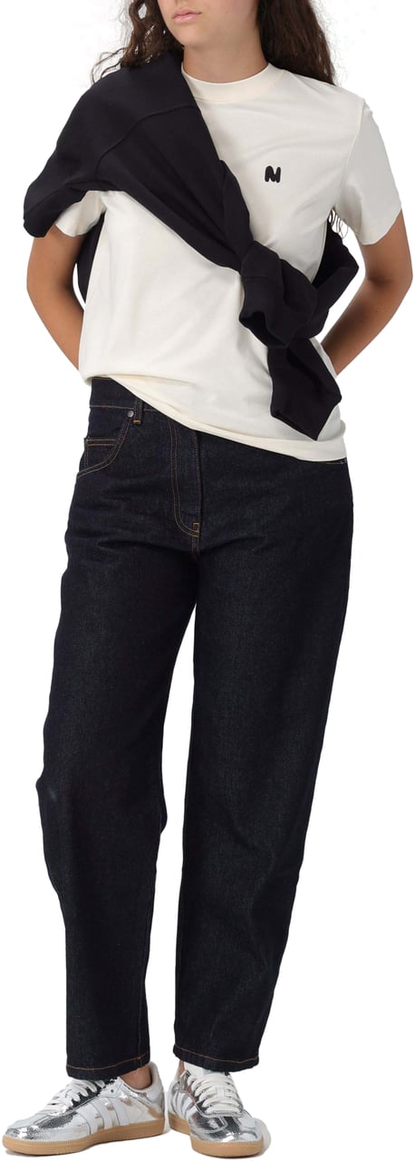 MSGM T-Shirts And Polos Ivory Wit
