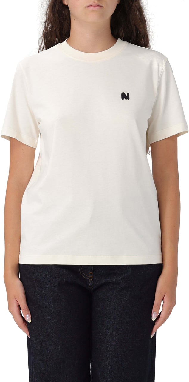 MSGM T-Shirts And Polos Ivory Wit