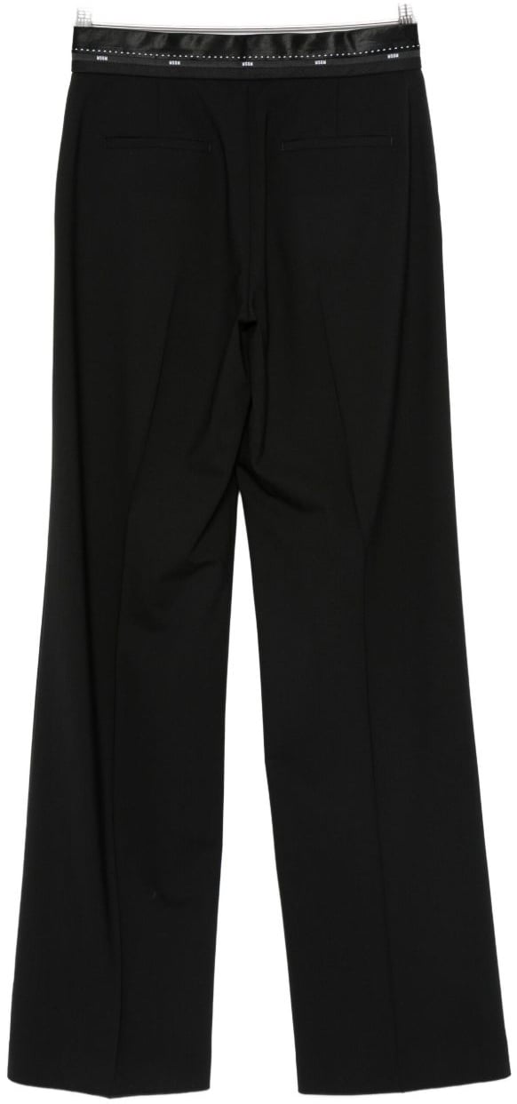 MSGM Msgm Pantaloni Nero Zwart