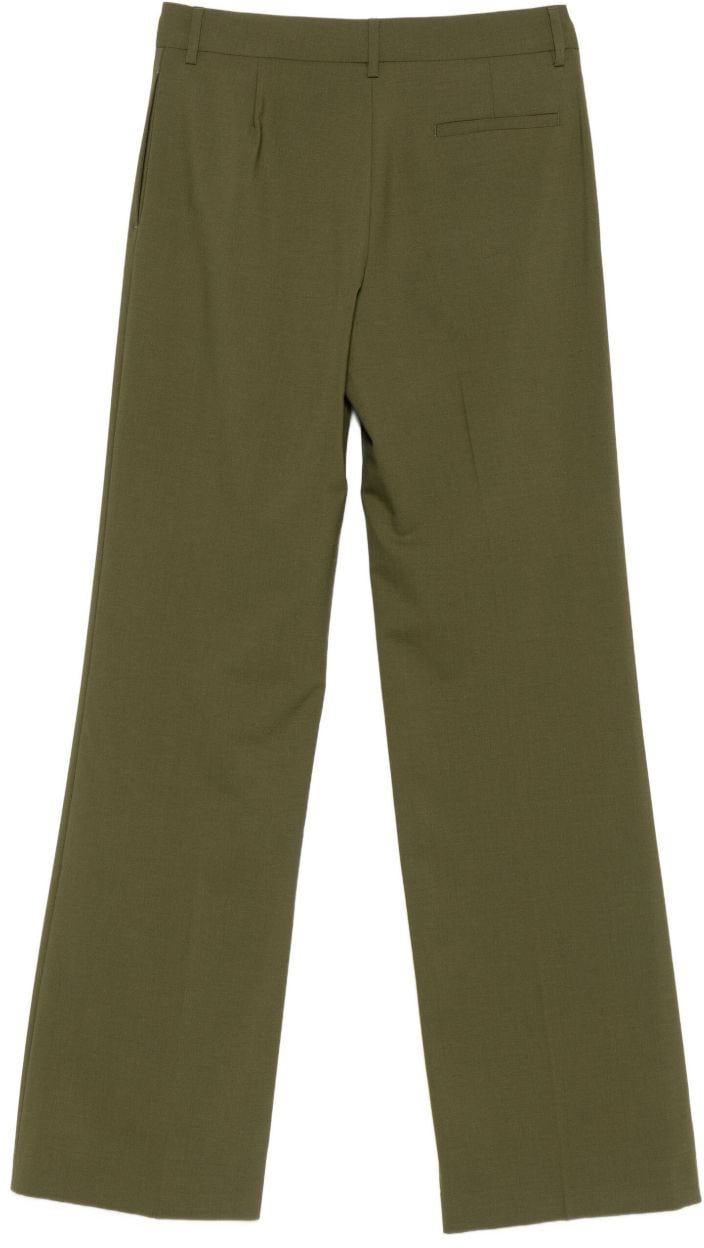 MSGM Trousers Green Groen