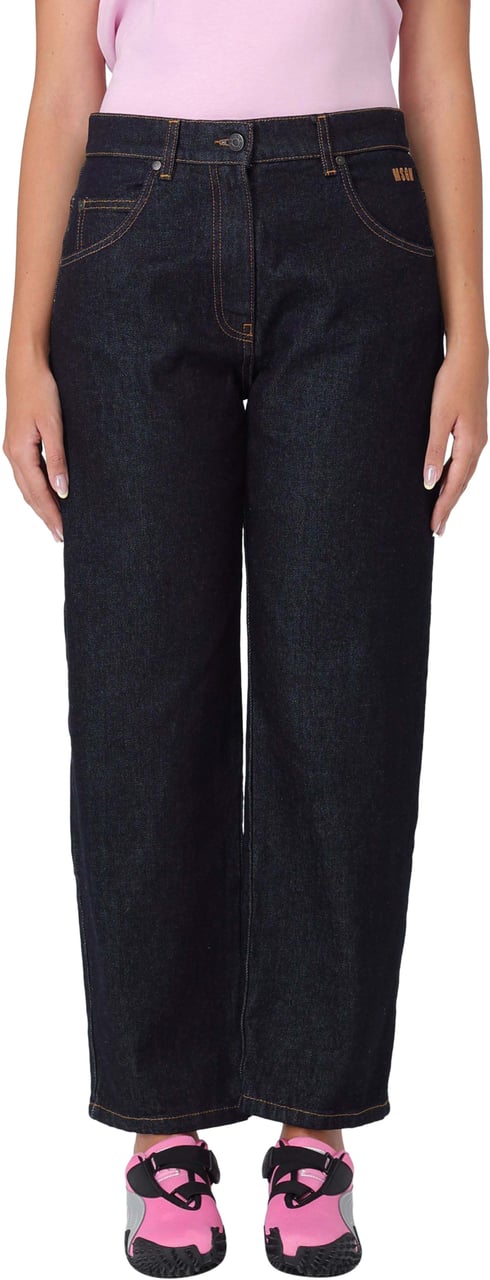 MSGM Jeans Blue Blauw