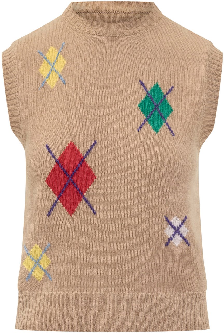 MSGM Sweaters Beige Beige