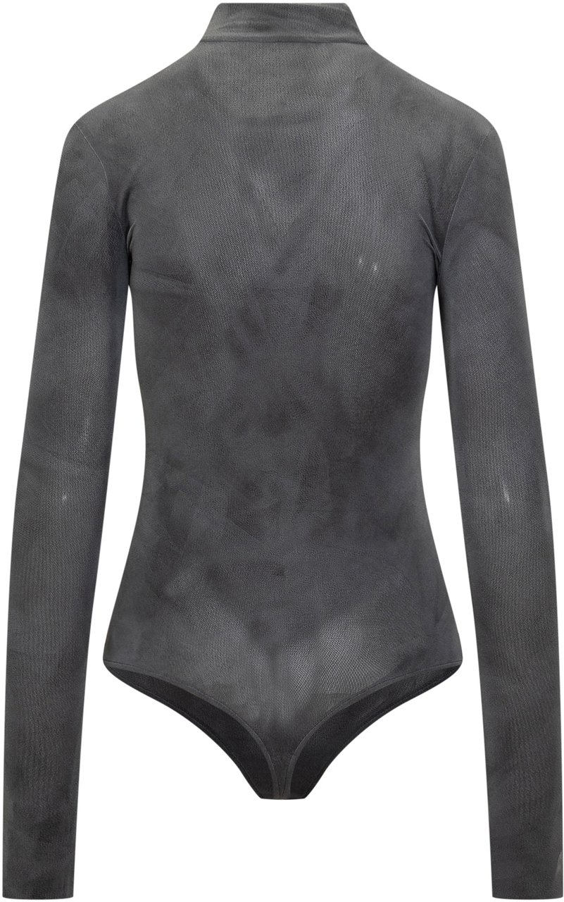 MSGM Body con Stampa Floreale MSGM Zwart