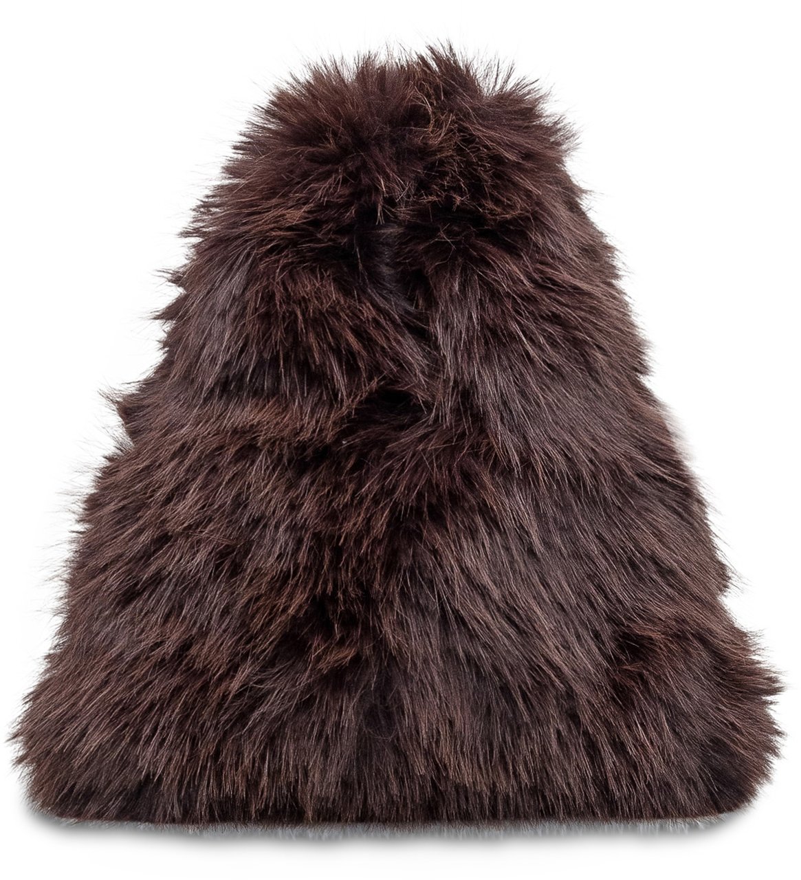 MSGM Borsa MSGM in eco pelliccia marrone Bruin