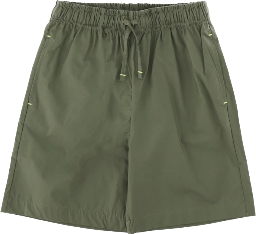 MSGM poplin bermuda boy Groen