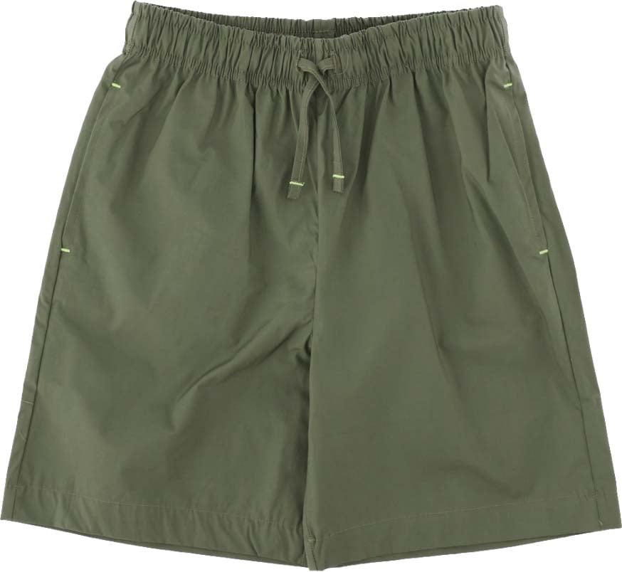 MSGM poplin bermuda boy Groen