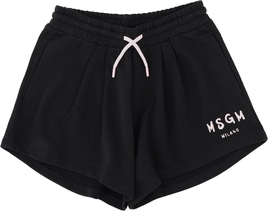 MSGM fleece shorts girl Zwart