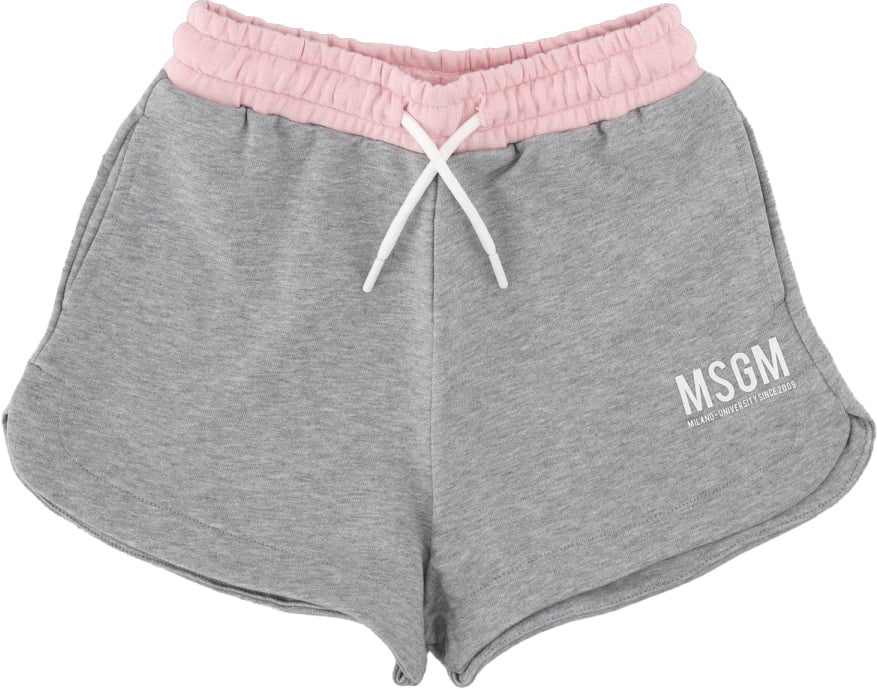 MSGM fleece shorts girl Grijs