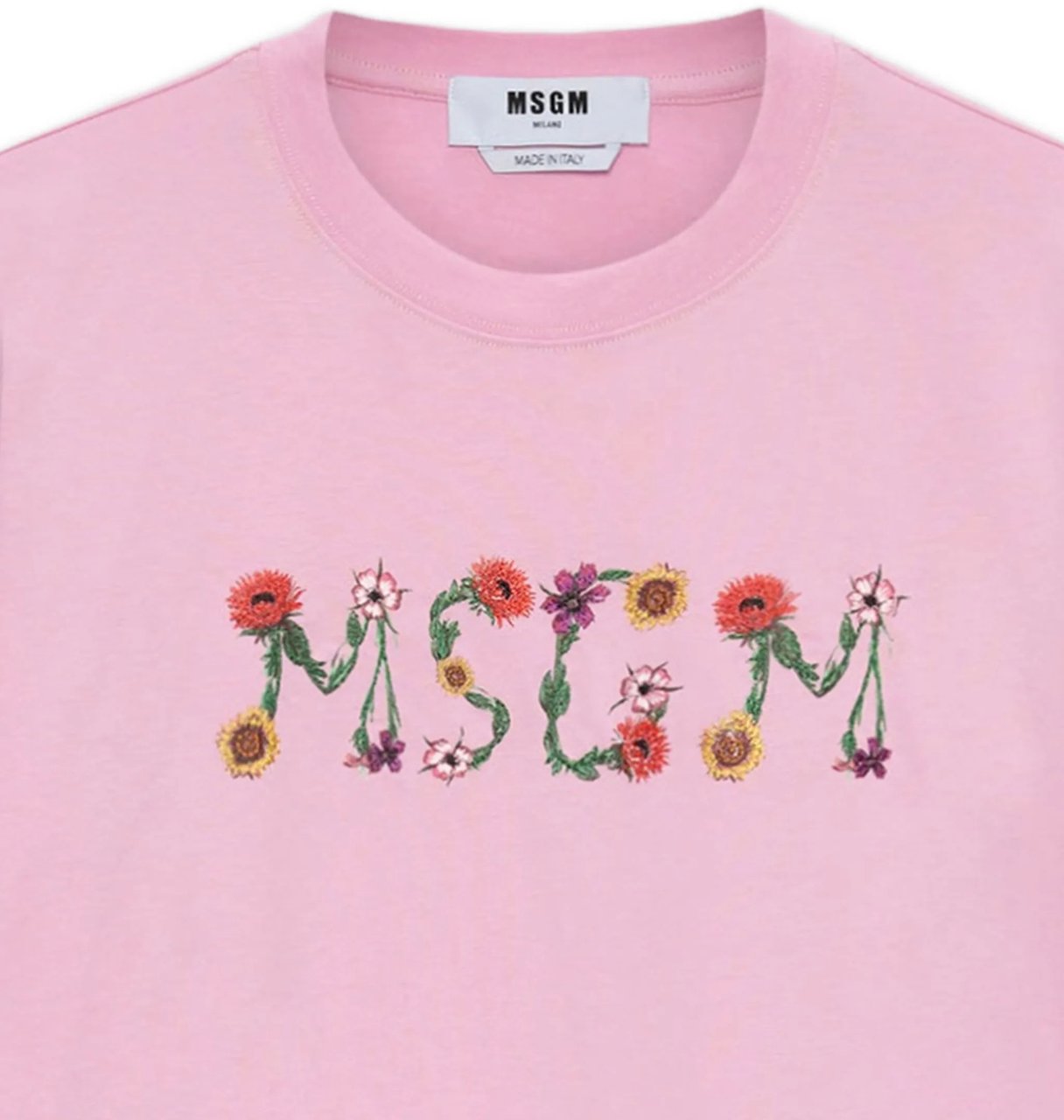 MSGM T-Shirts And Polos Rosa Roze
