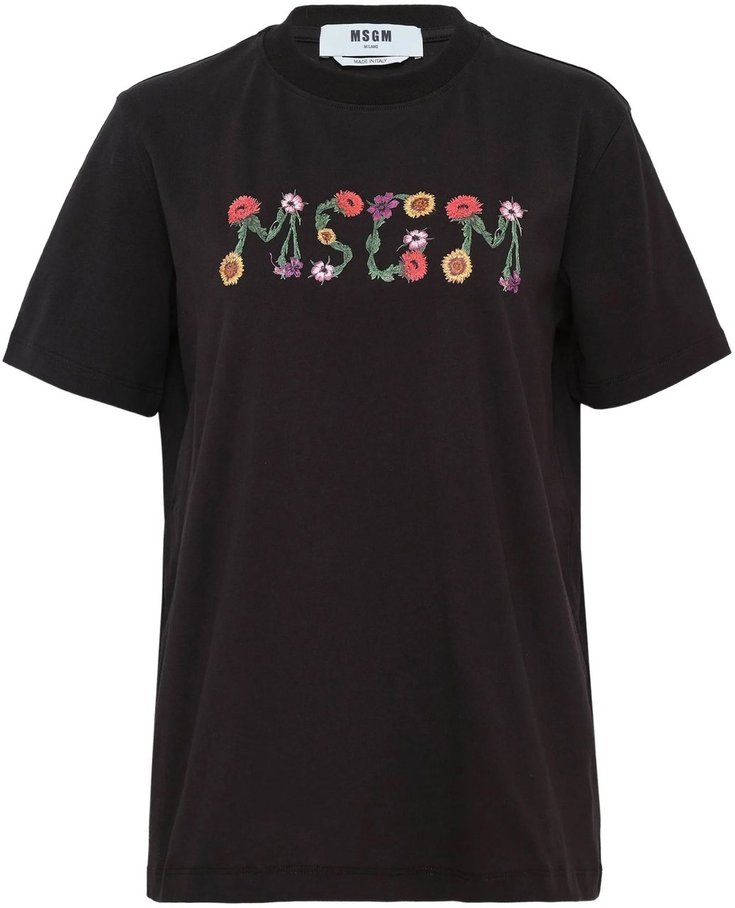 MSGM T-Shirts And Polos Nero Zwart