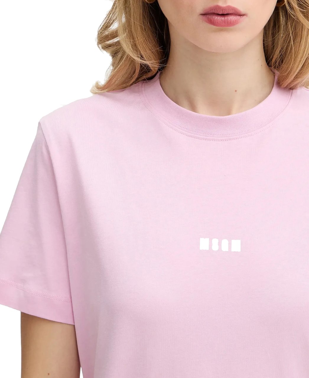 MSGM T-Shirts And Polos Pink Roze