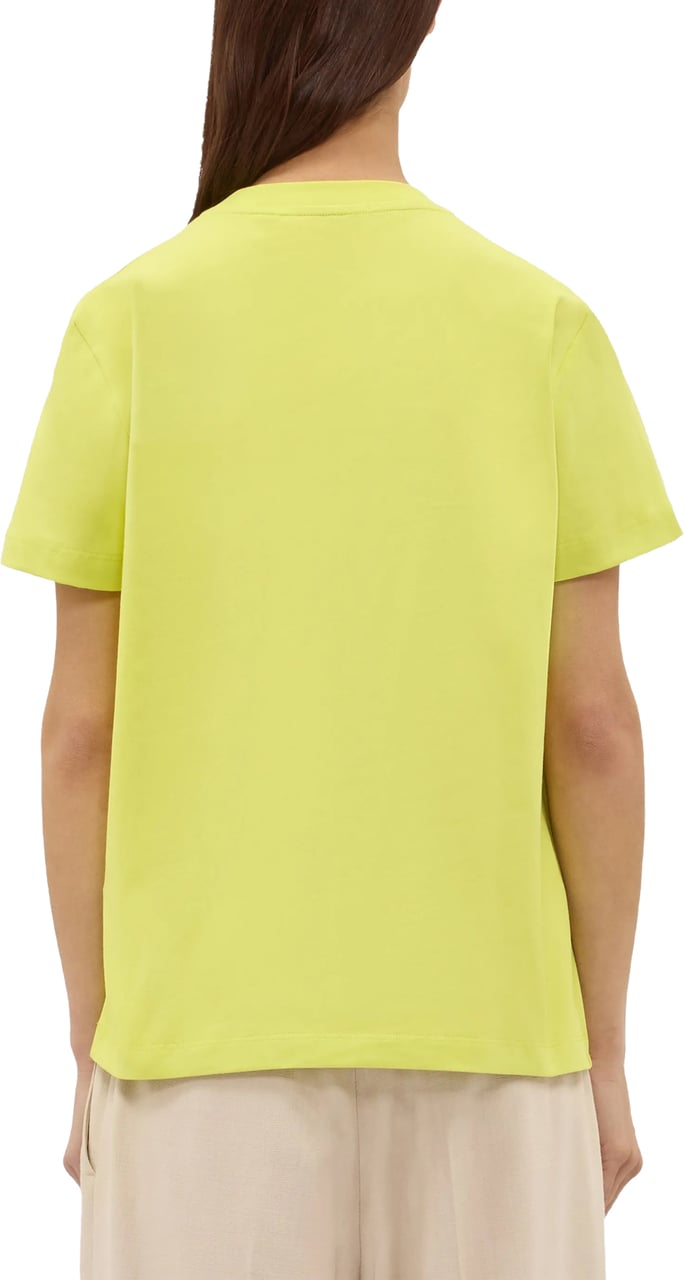 MSGM T-Shirts And Polos Lime Groen