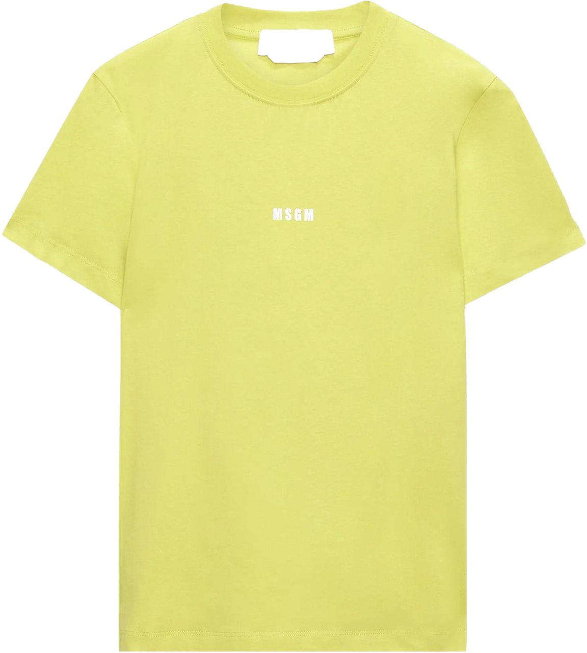 MSGM T-Shirts And Polos Lime Groen