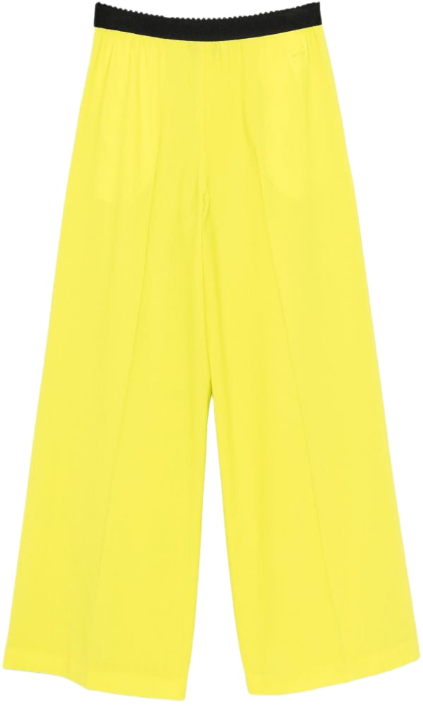 MSGM Trousers Lime Groen
