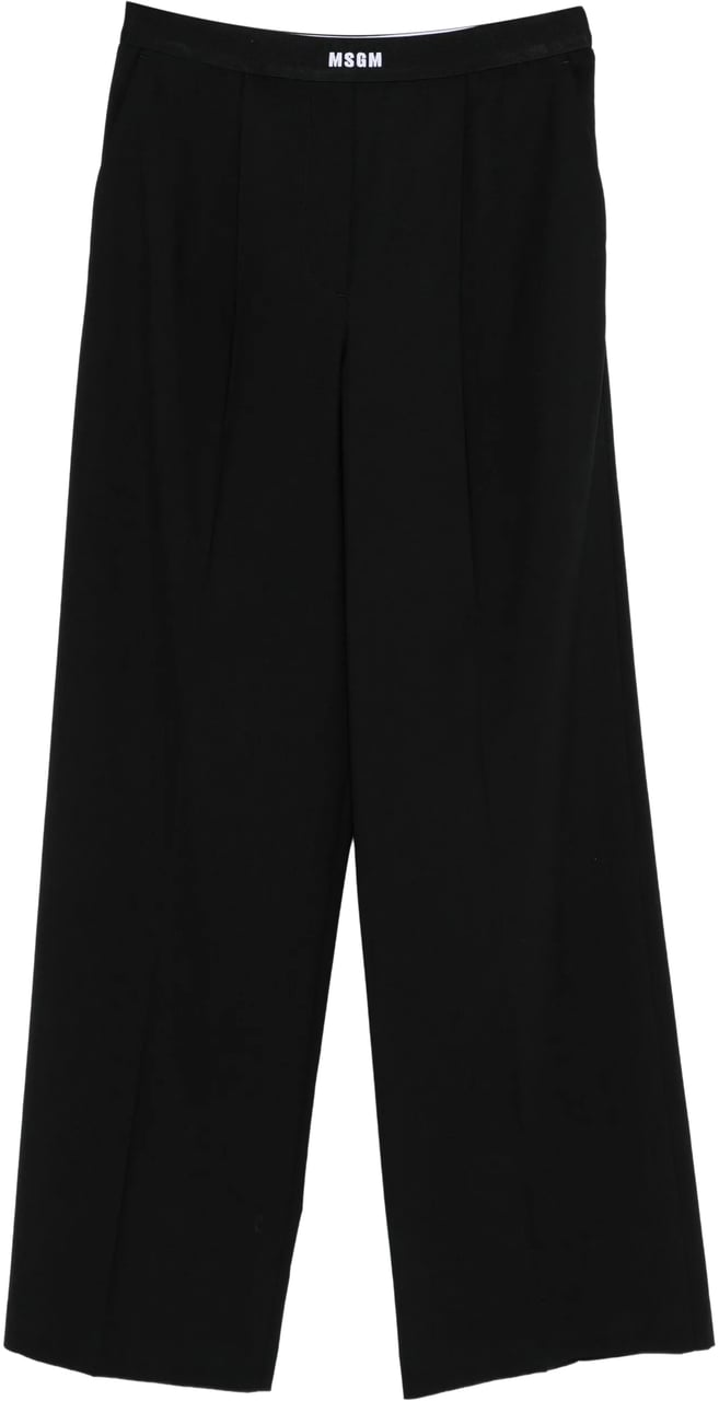 MSGM Trousers Black Zwart
