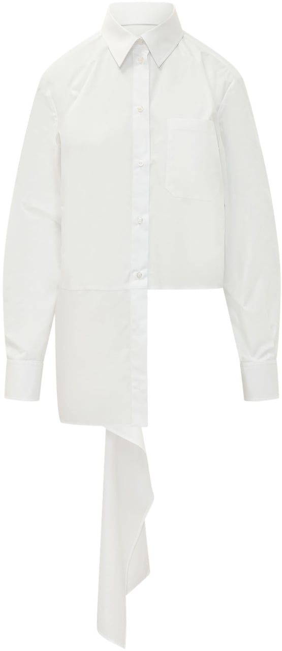 MSGM Camicia con Colletto Classico e Tasca Wit