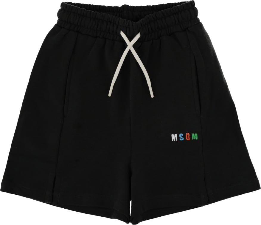 MSGM fleece bermuda boy Zwart