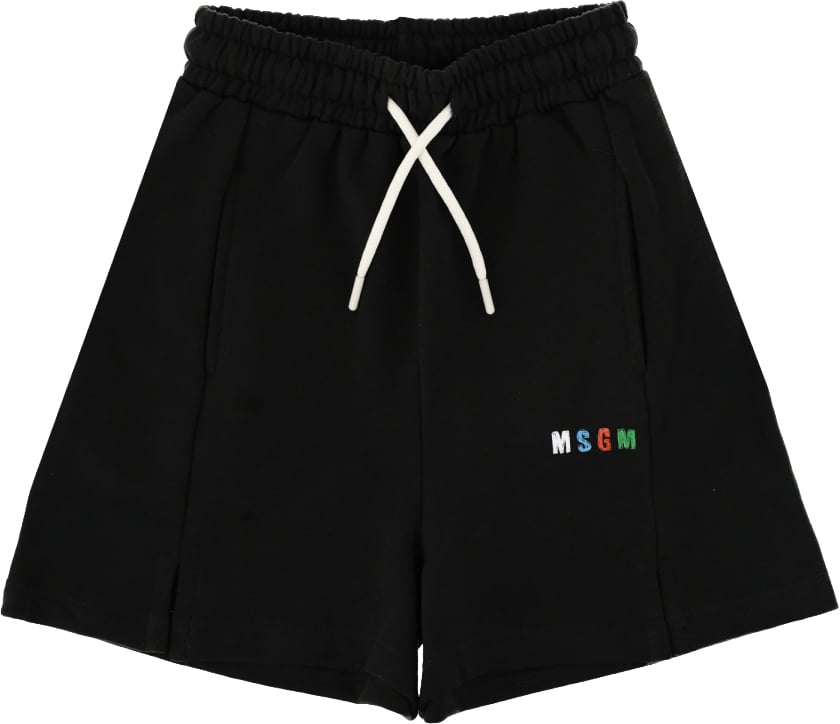 MSGM fleece bermuda boy Zwart