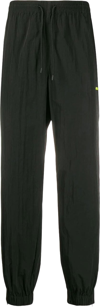 MSGM Nylon Jogger Relaxed-Fit Pants Zwart