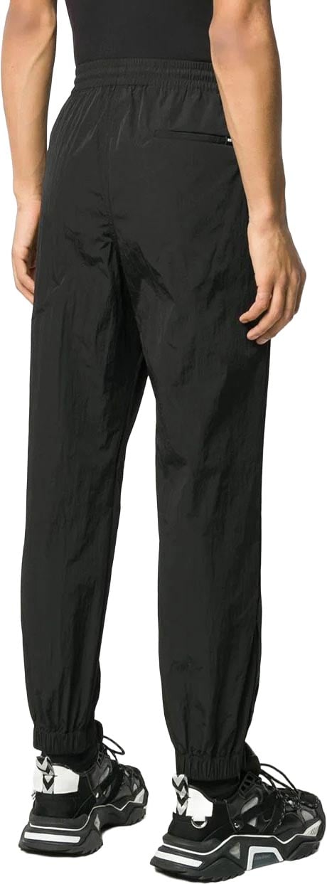 MSGM Nylon Jogger Relaxed-Fit Pants Zwart