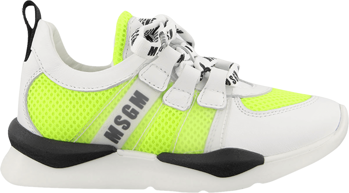 MSGM MSGM Kinder Meisjes Sneakers Fluor Geel Geel