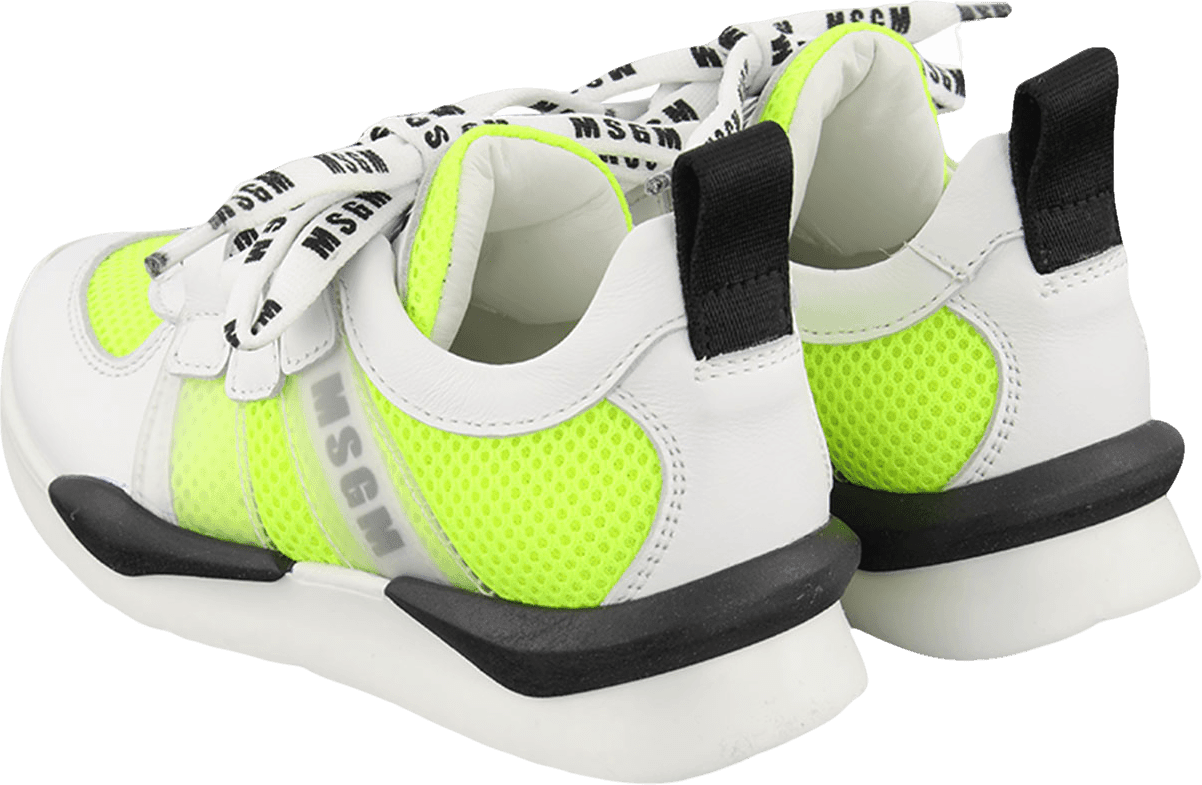 MSGM MSGM Kinder Meisjes Sneakers Fluor Geel Geel