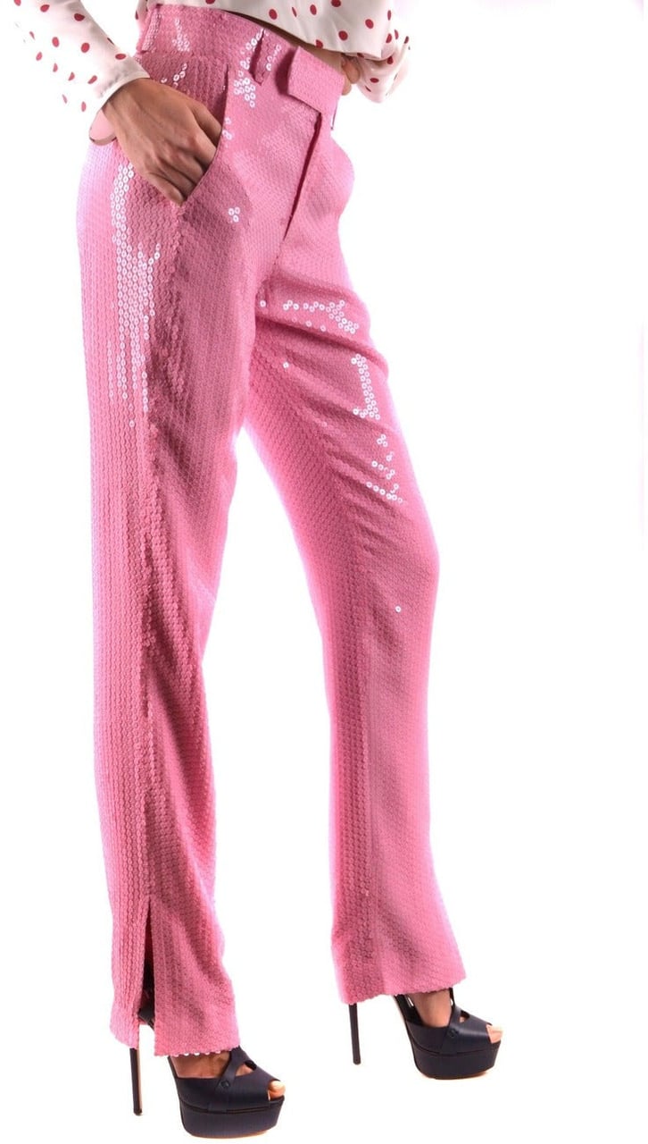 Msgm Women Trousers Roze