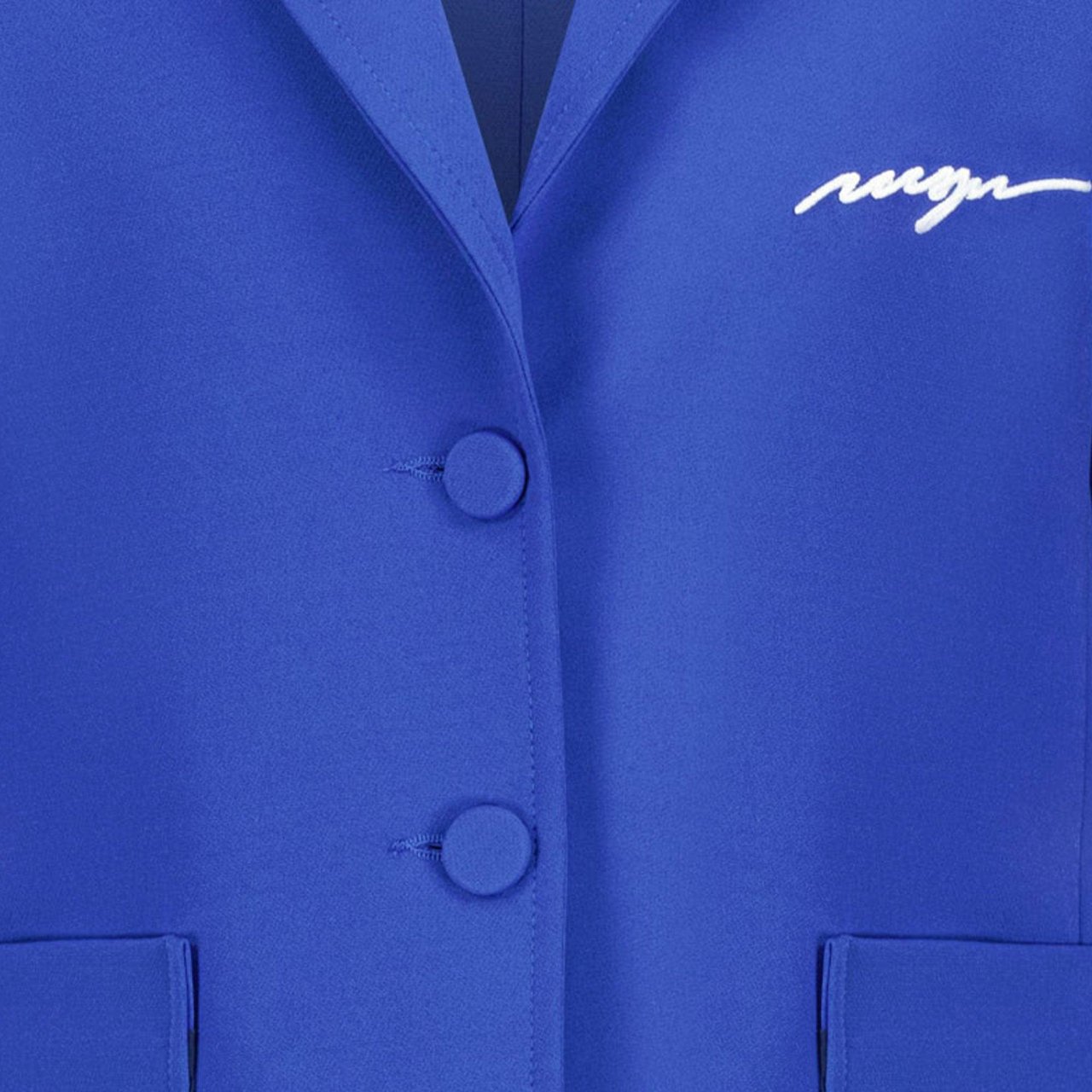MSGM Meisjes Colbert Cobalt Blauw Blauw