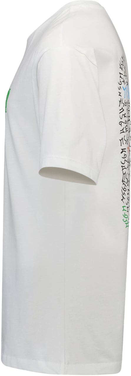 MSGM Kinder Jongens T-Shirt in Creme Taupe