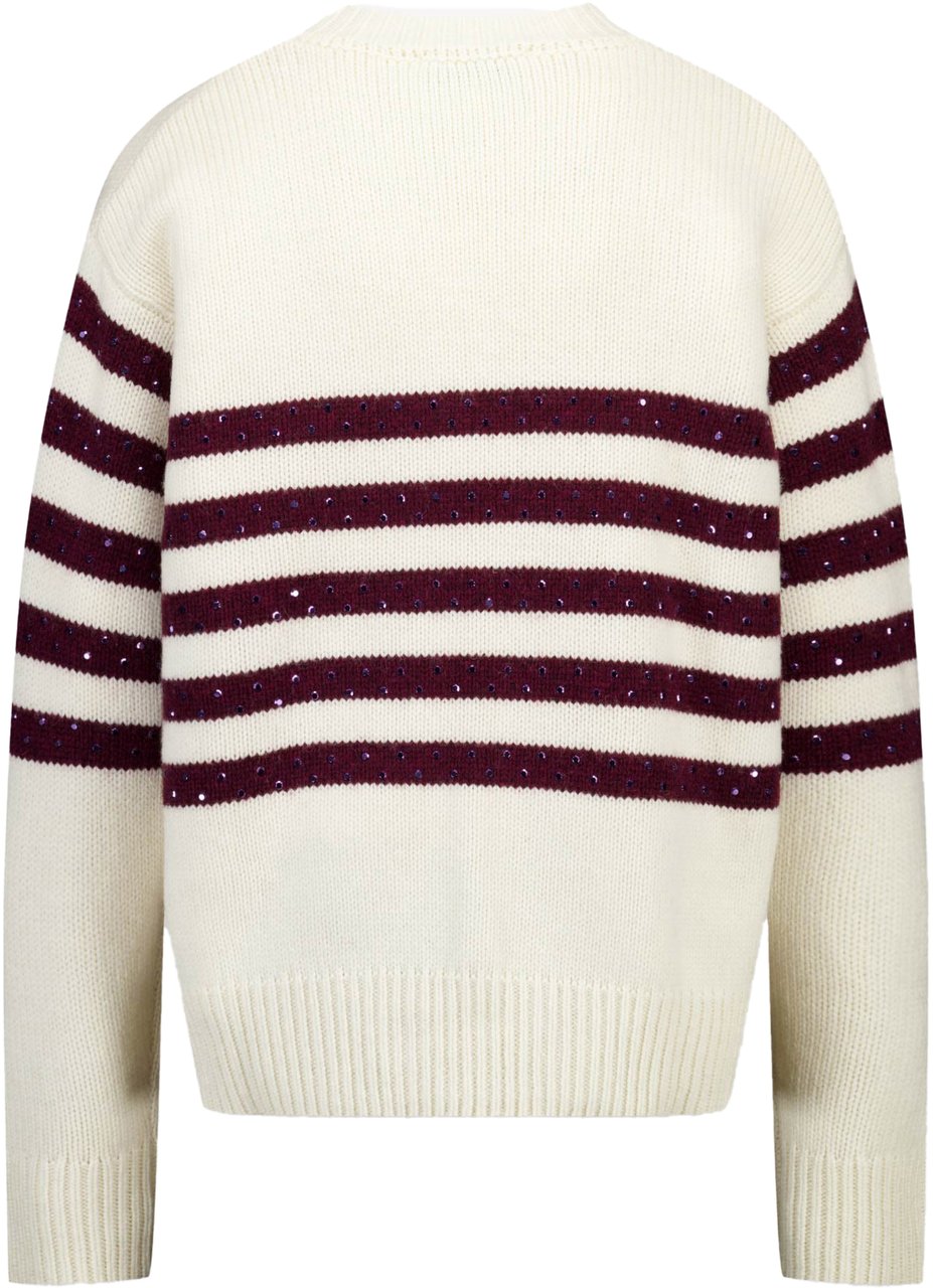 MSGM MSGM Kinder Meisjes Trui In Off White Wit