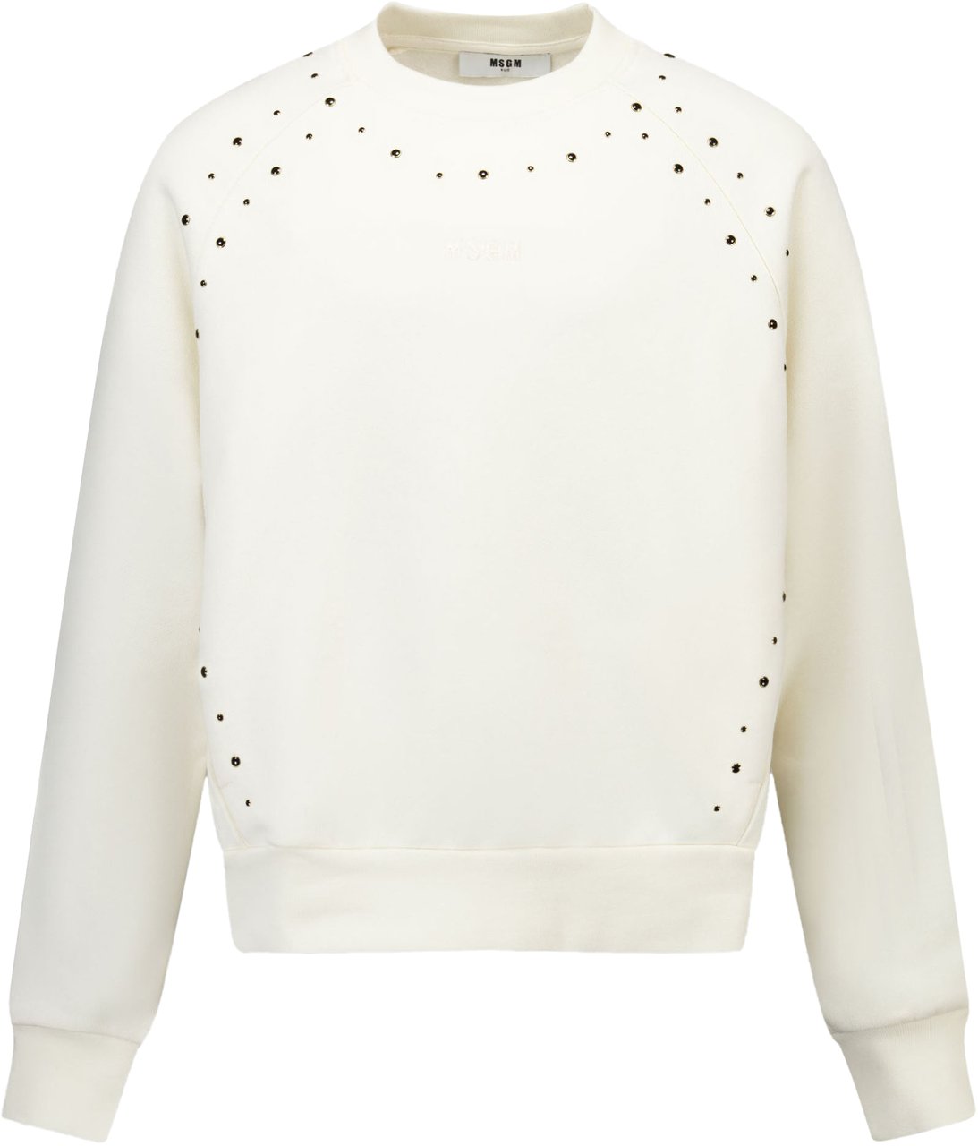 MSGM MSGM Kinder Meisjes Trui In Off White Wit