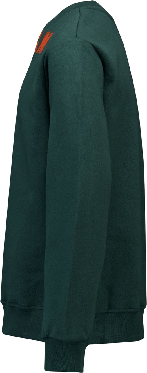 MSGM Kinder Jongens Trui In Donker Groen Groen