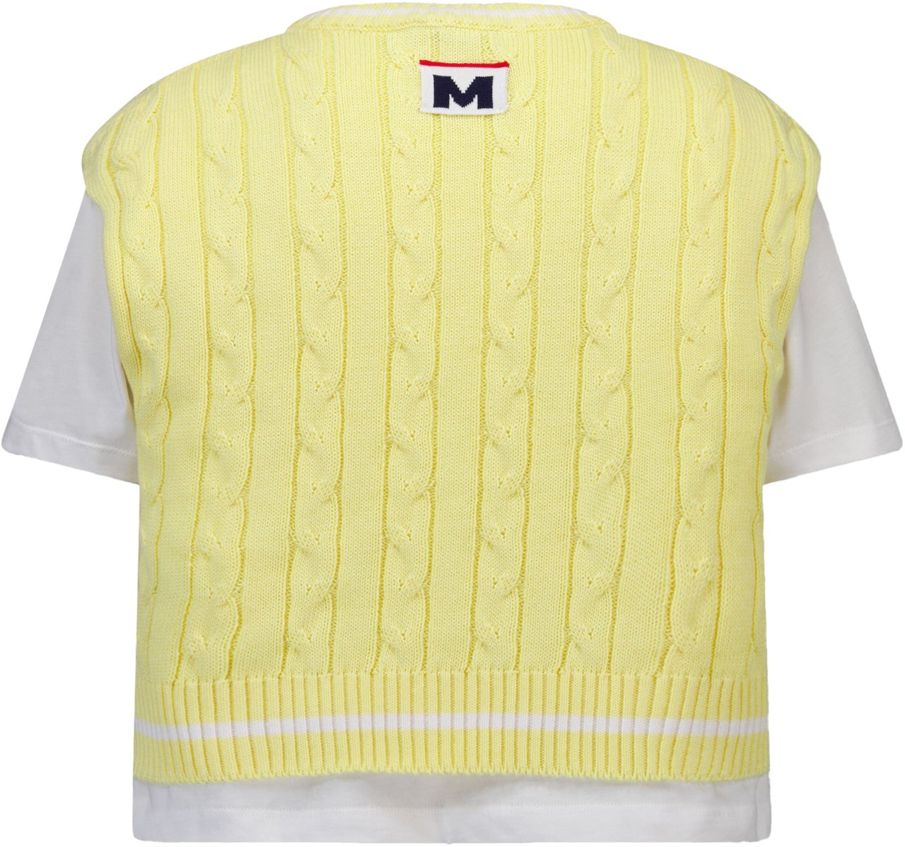 MSGM Kinder Meisjes T-Shirt In Geel Geel