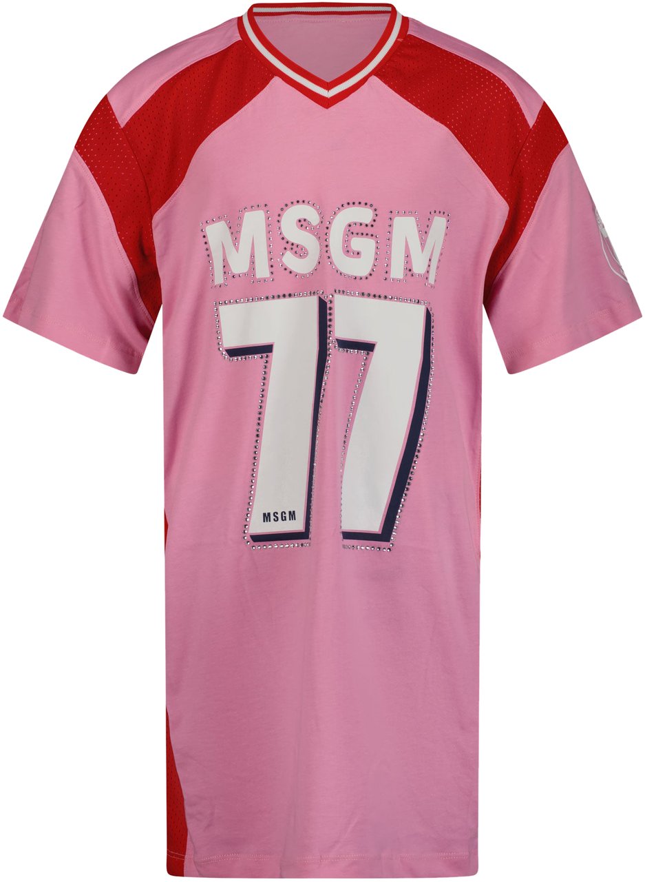 MSGM MSGM Kinder Meisjes Jurk In Roze Roze