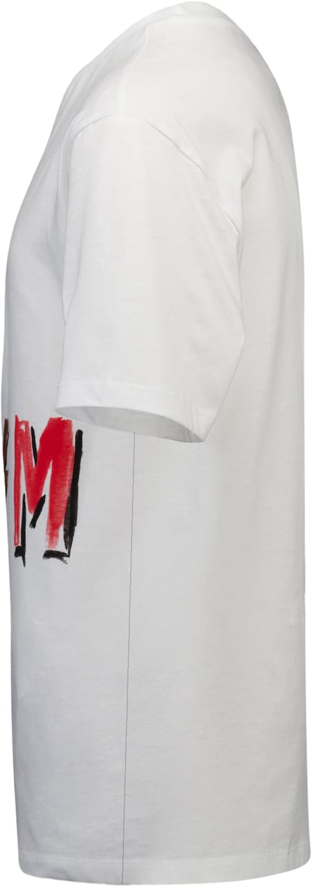 MSGM MSGM Kinder Jongens T-Shirt In Wit Wit