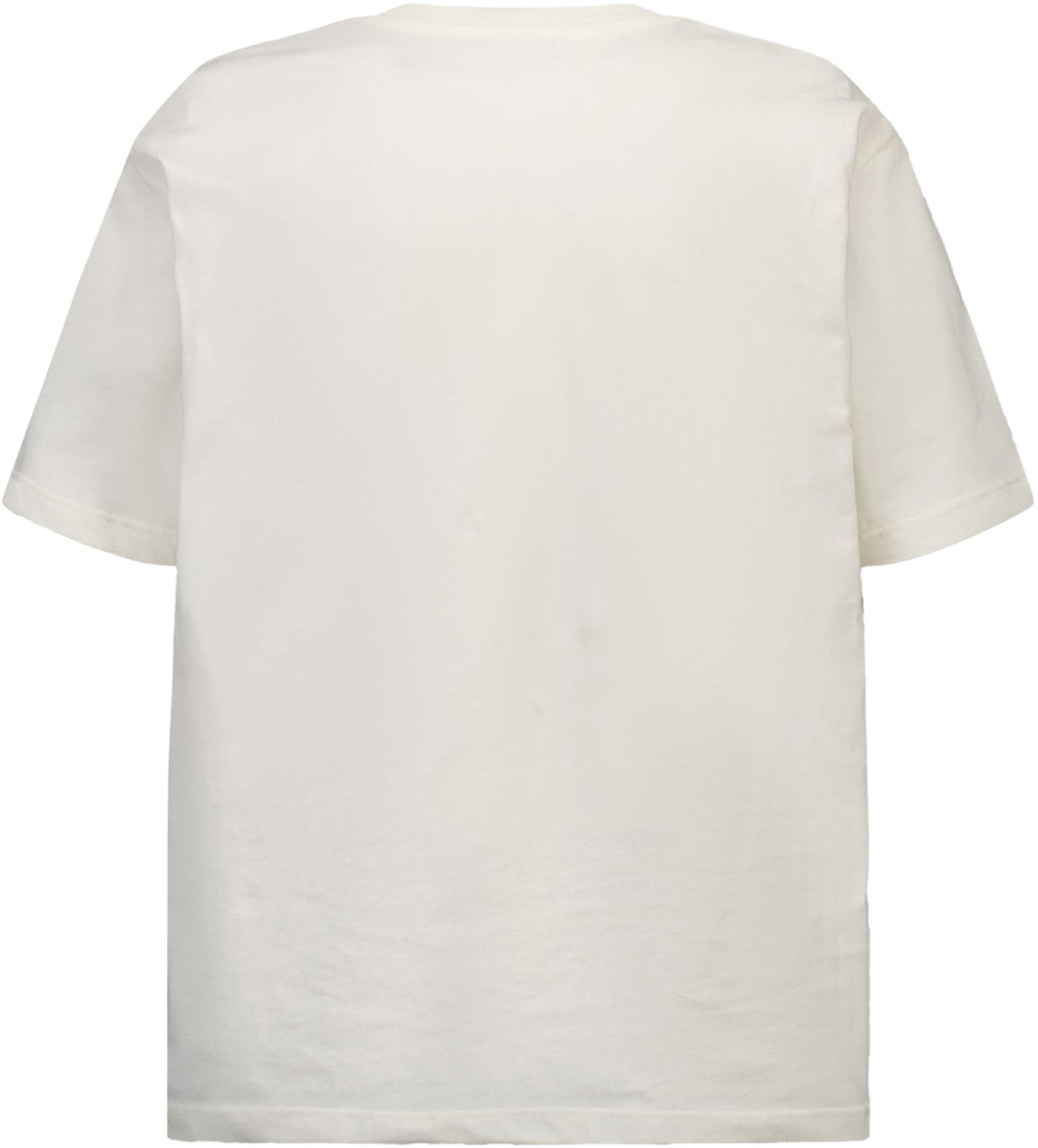MSGM MSGM Kinder Jongens T-Shirt In Off White Wit