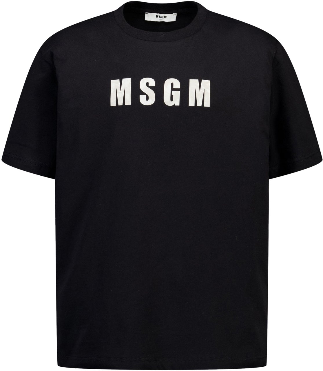 MSGM MSGM Kinder Jongens T-Shirt In Zwart Zwart