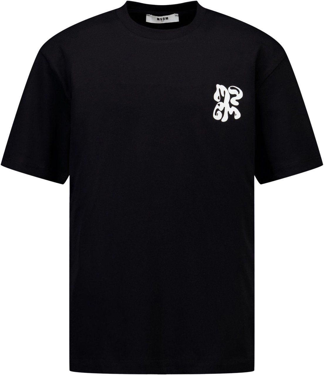 MSGM MSGM Kinder Jongens T-Shirt In Zwart Zwart