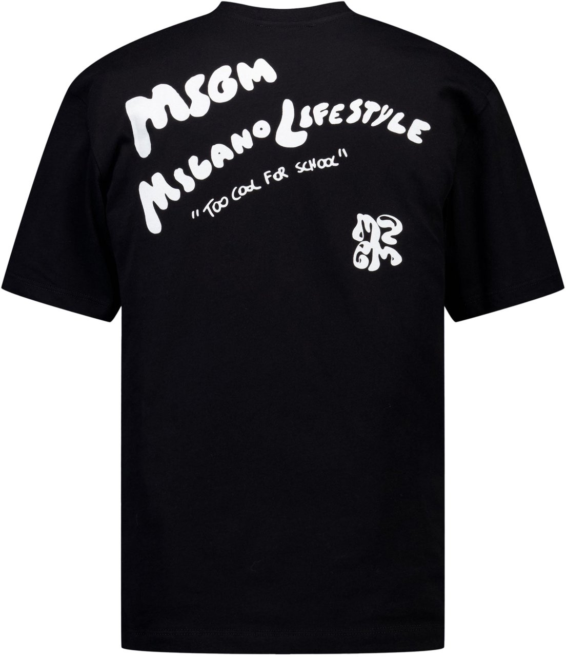 MSGM MSGM Kinder Jongens T-Shirt In Zwart Zwart