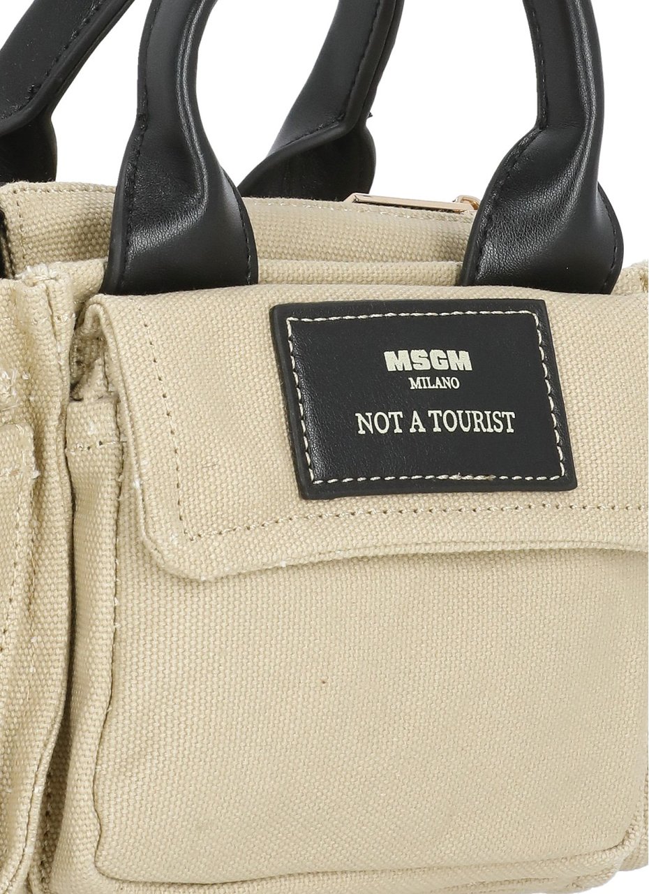 MSGM Bags Beige Beige