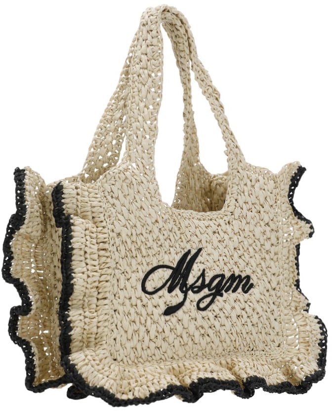 MSGM Bags Beige Beige