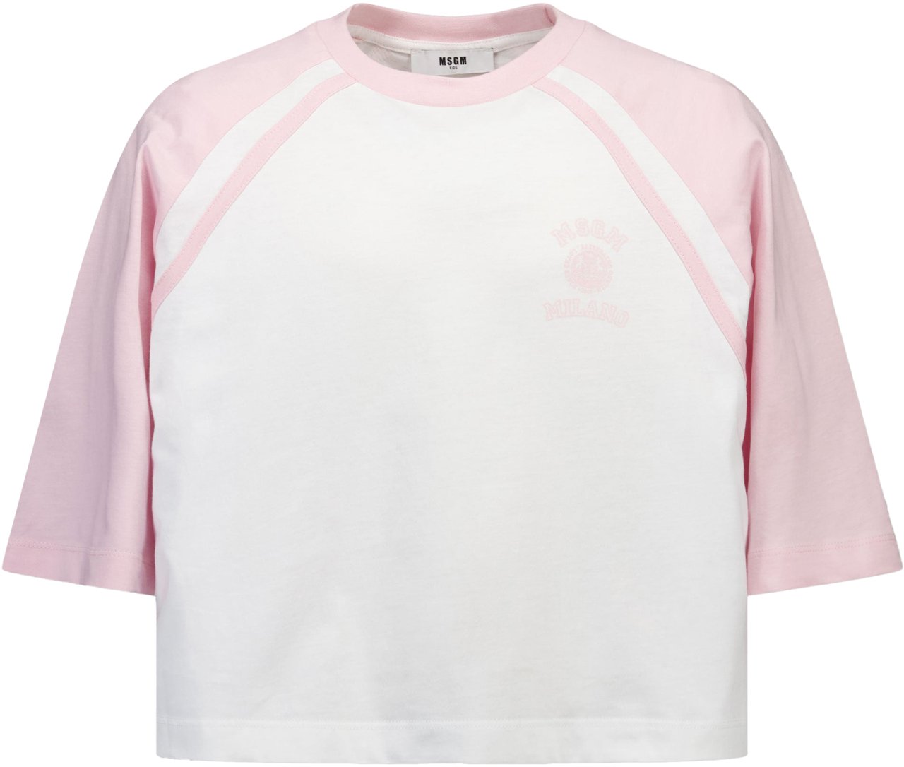 MSGM MSGM Kinder Meisjes T-Shirt In Wit Wit