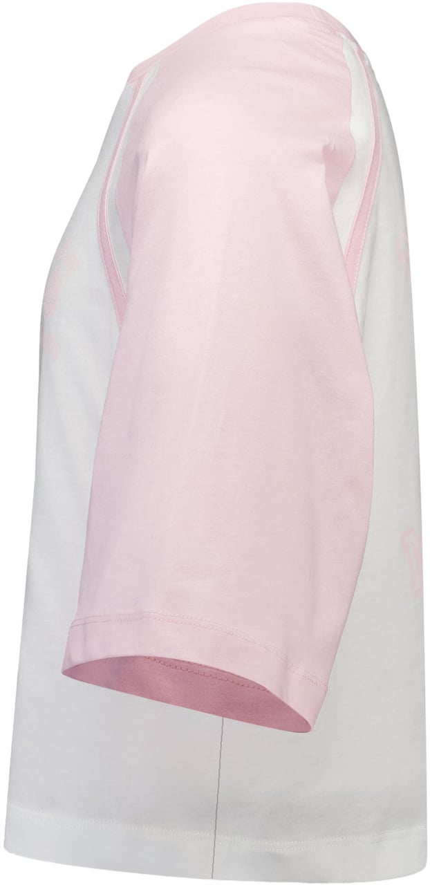 MSGM MSGM Kinder Meisjes T-Shirt In Wit Wit