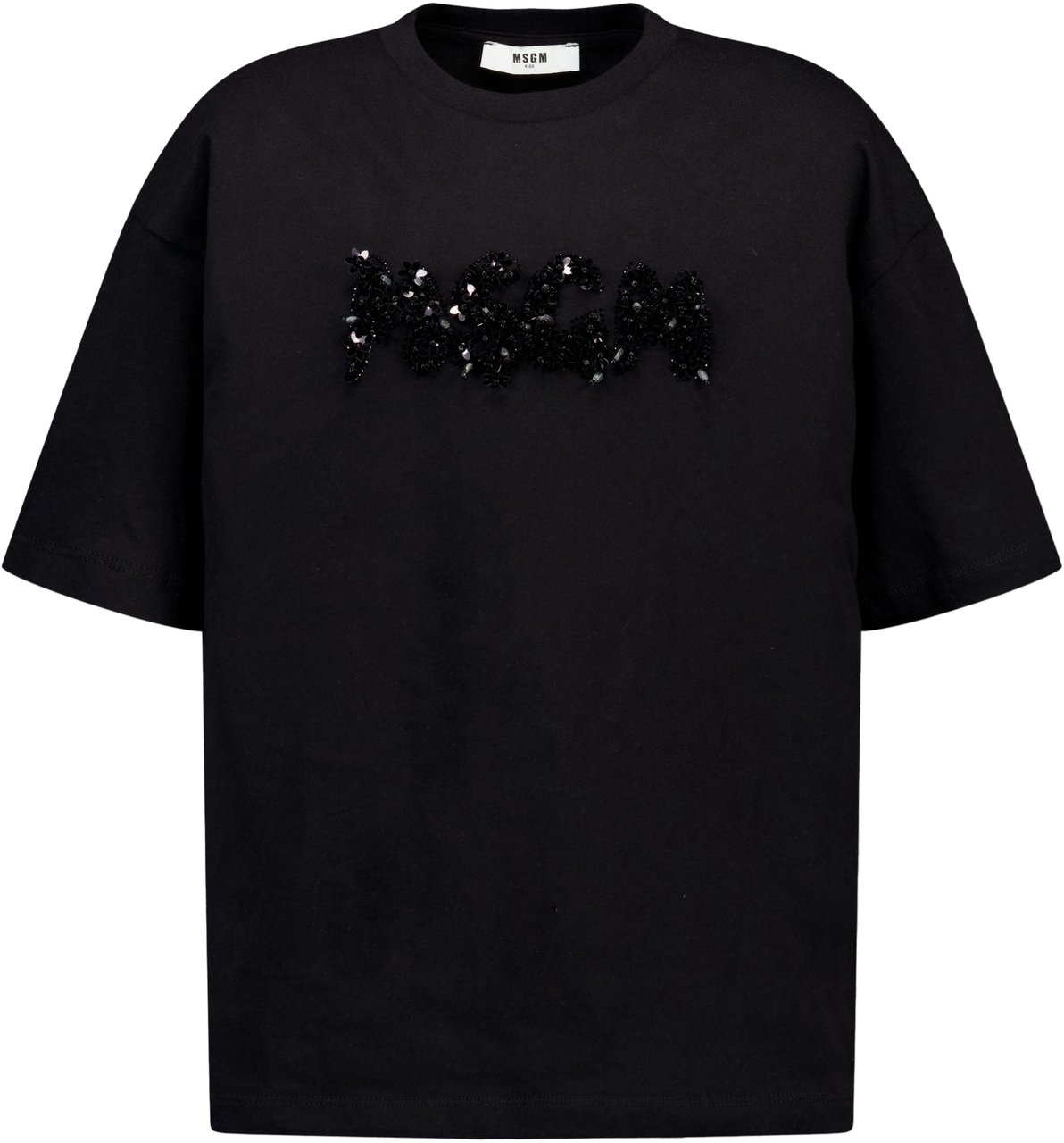 MSGM MSGM Kinder Meisjes T-Shirt In Zwart Zwart