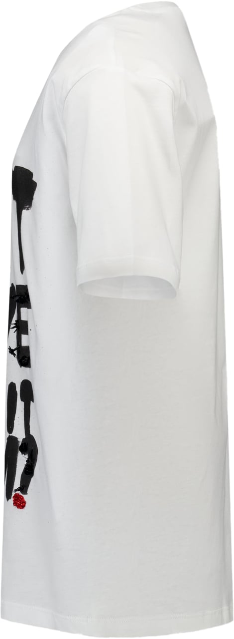 MSGM MSGM Kinder Meisjes T-Shirt In Wit Wit