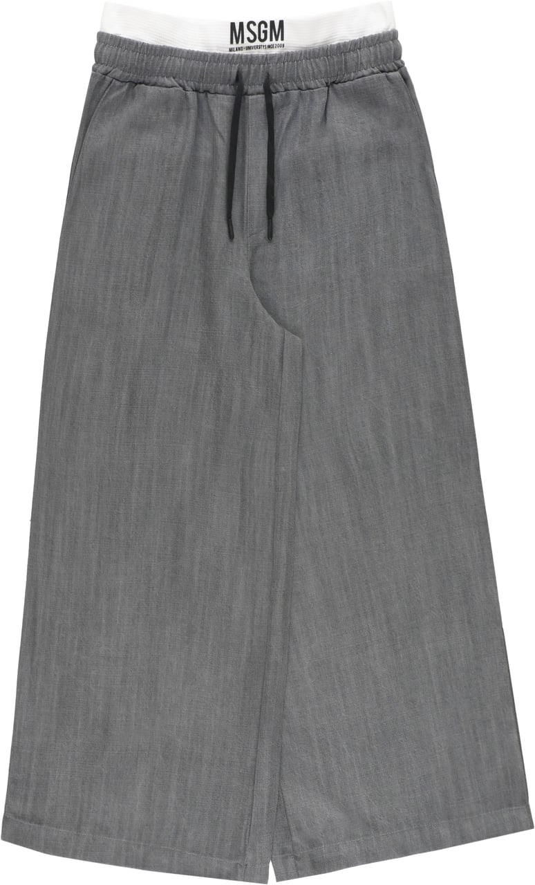 MSGM Trousers Grey Grijs