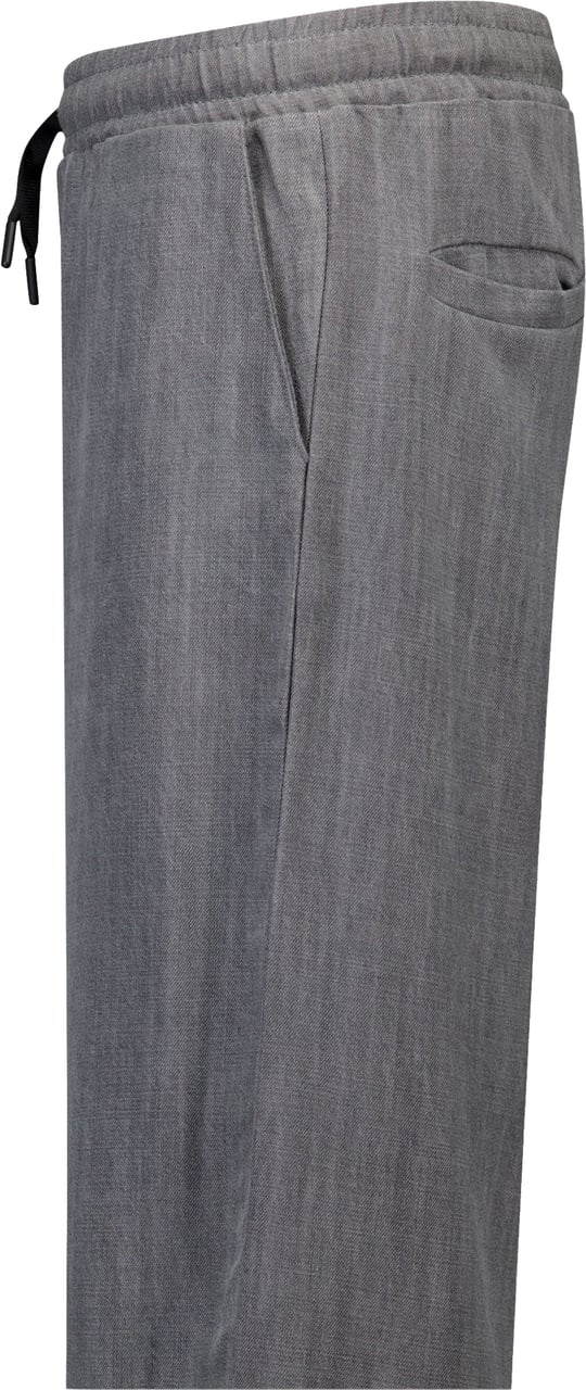 MSGM MSGM Kinder Unisex Broek In Donker Grijs Grijs