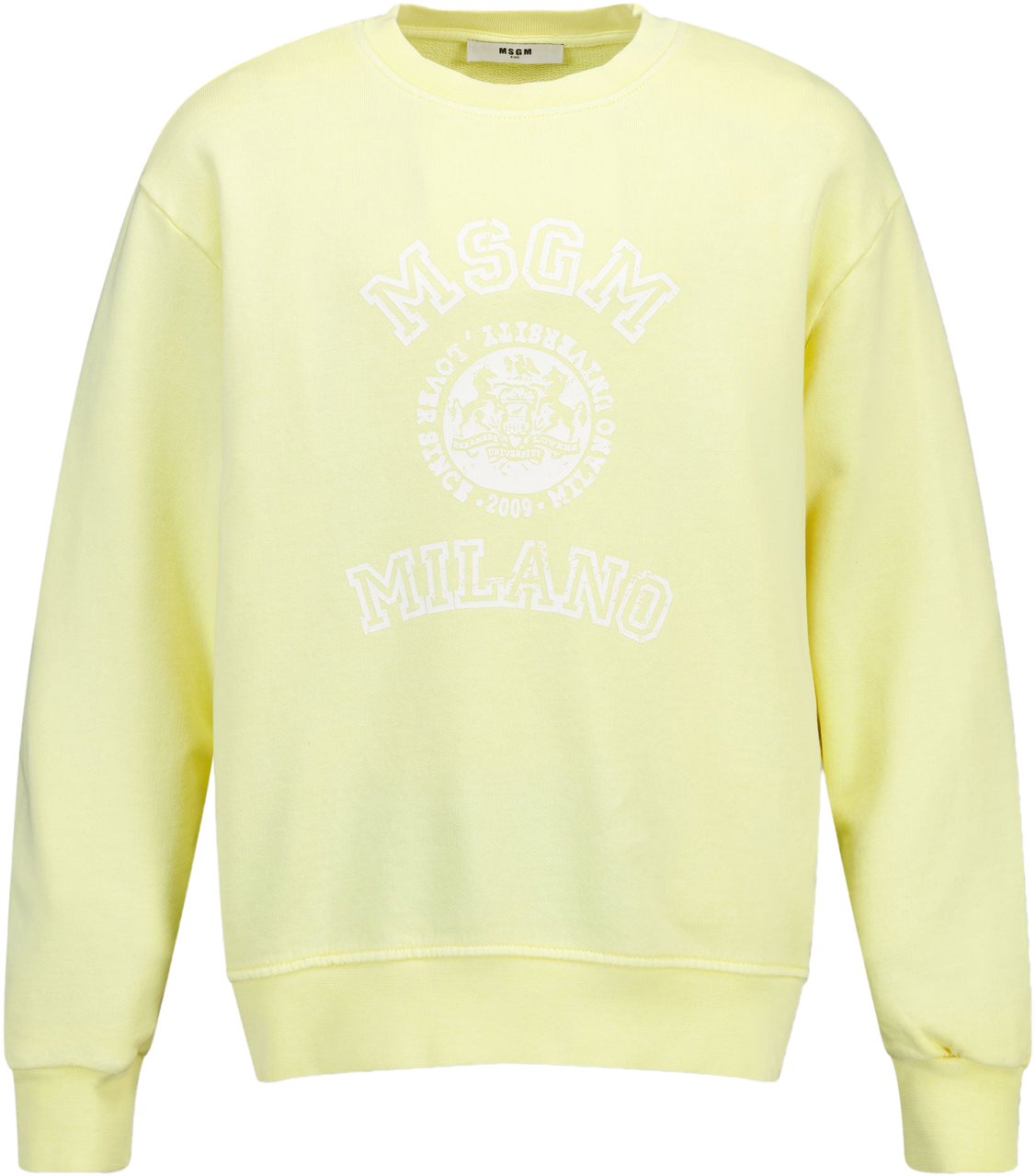 MSGM MSGM Kinder Unisex Trui In Geel Geel